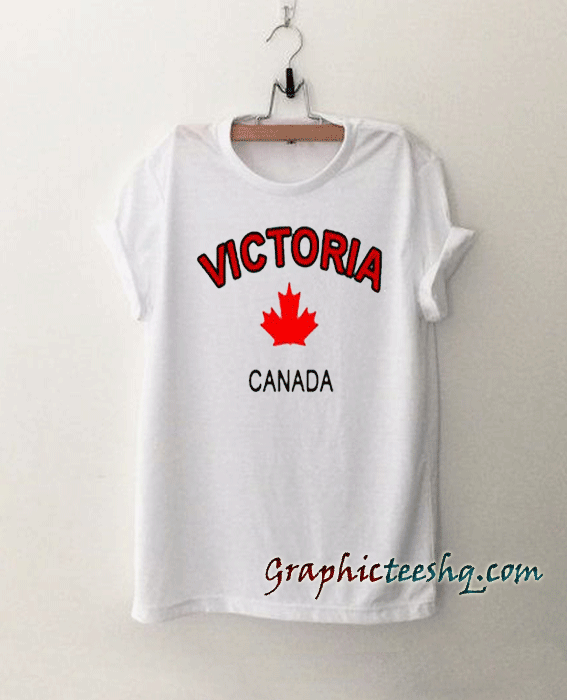 Victoria canada tee shirt for adult men and women. It feels soft