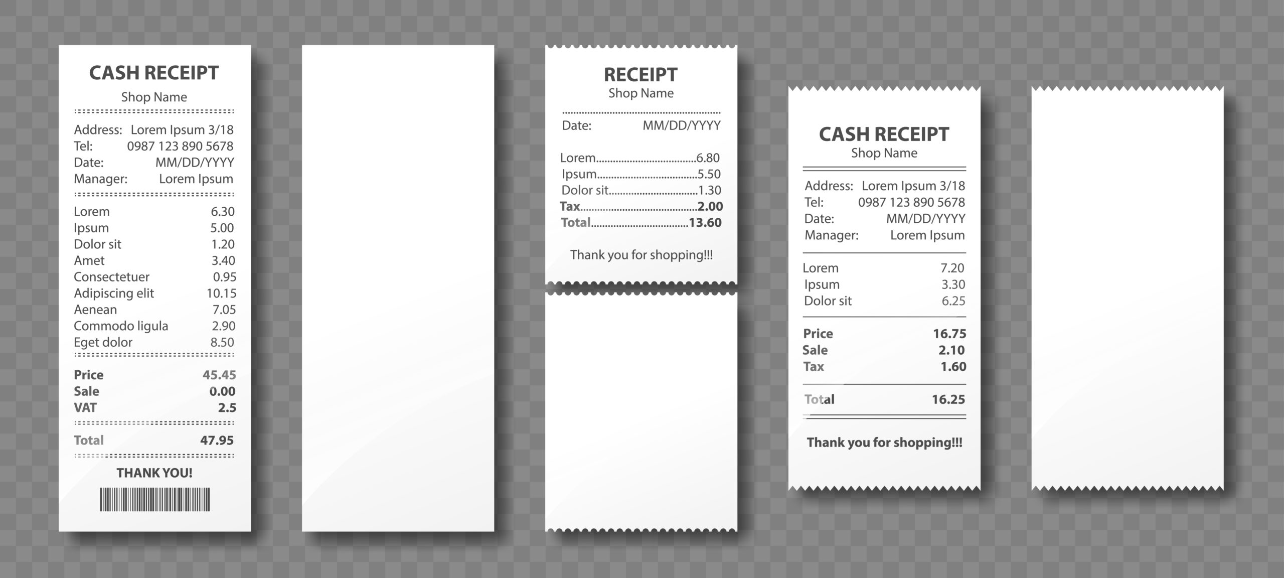 Why Should My Business Use Custom Receipts? Graphic Tickets