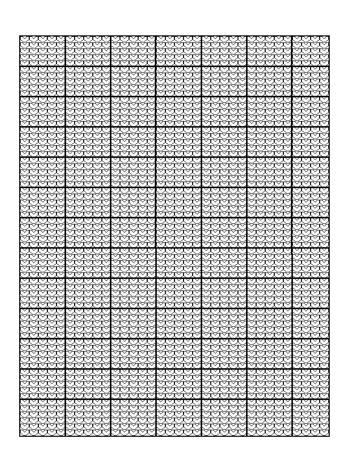 Printable Knitting Pattern Graph Paper - Graph Paper HD