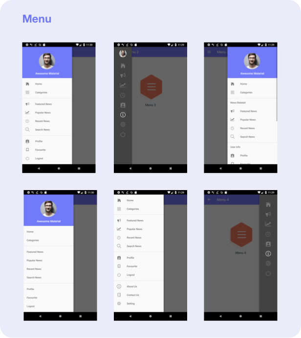 Kotlin Material Design (Google Android Material Design code.market