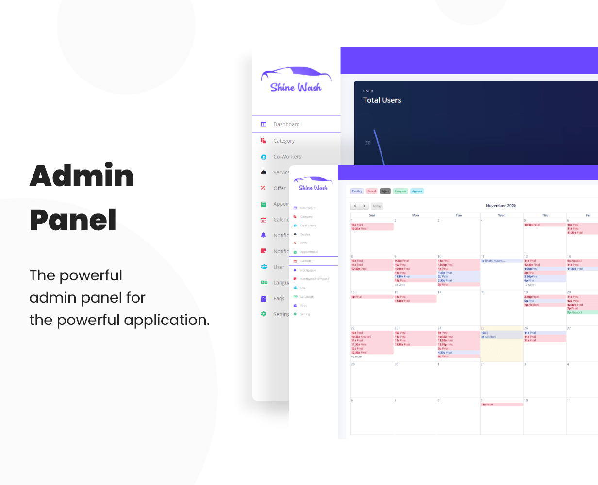 Codemarket Car Wash Booking System with mobile apps android Ios
