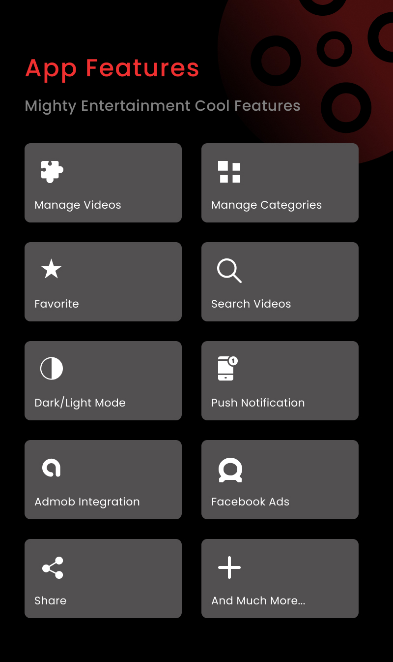 Mighty Entertainment Flutter Video Streaming App for code.market