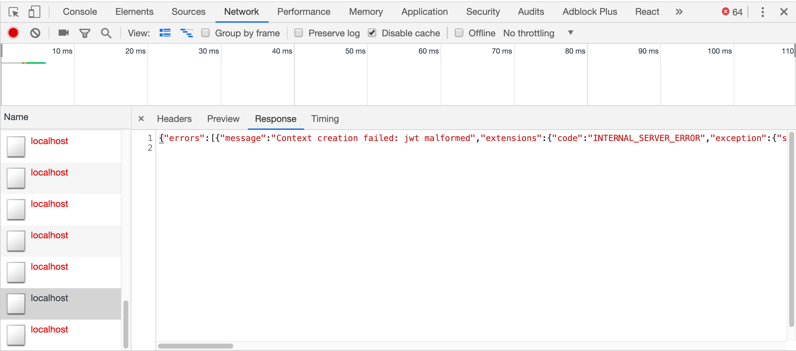 Errors 11 Server Dev The GraphQL Guide