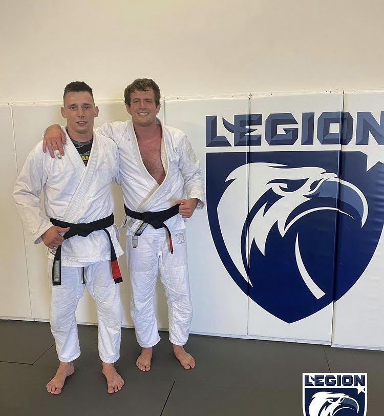 Keenan Cornelius Awards First Black Belt to Polaris Veteran Miha