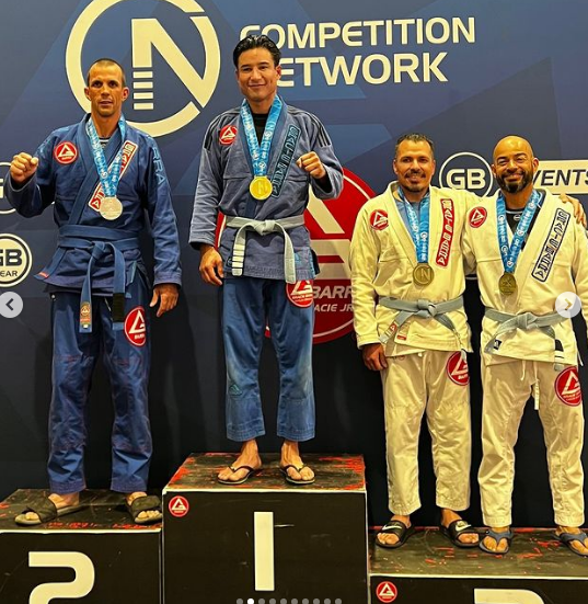 Mario Lopez Competes With Son and Wins Gold at JiuJitsu Tournament