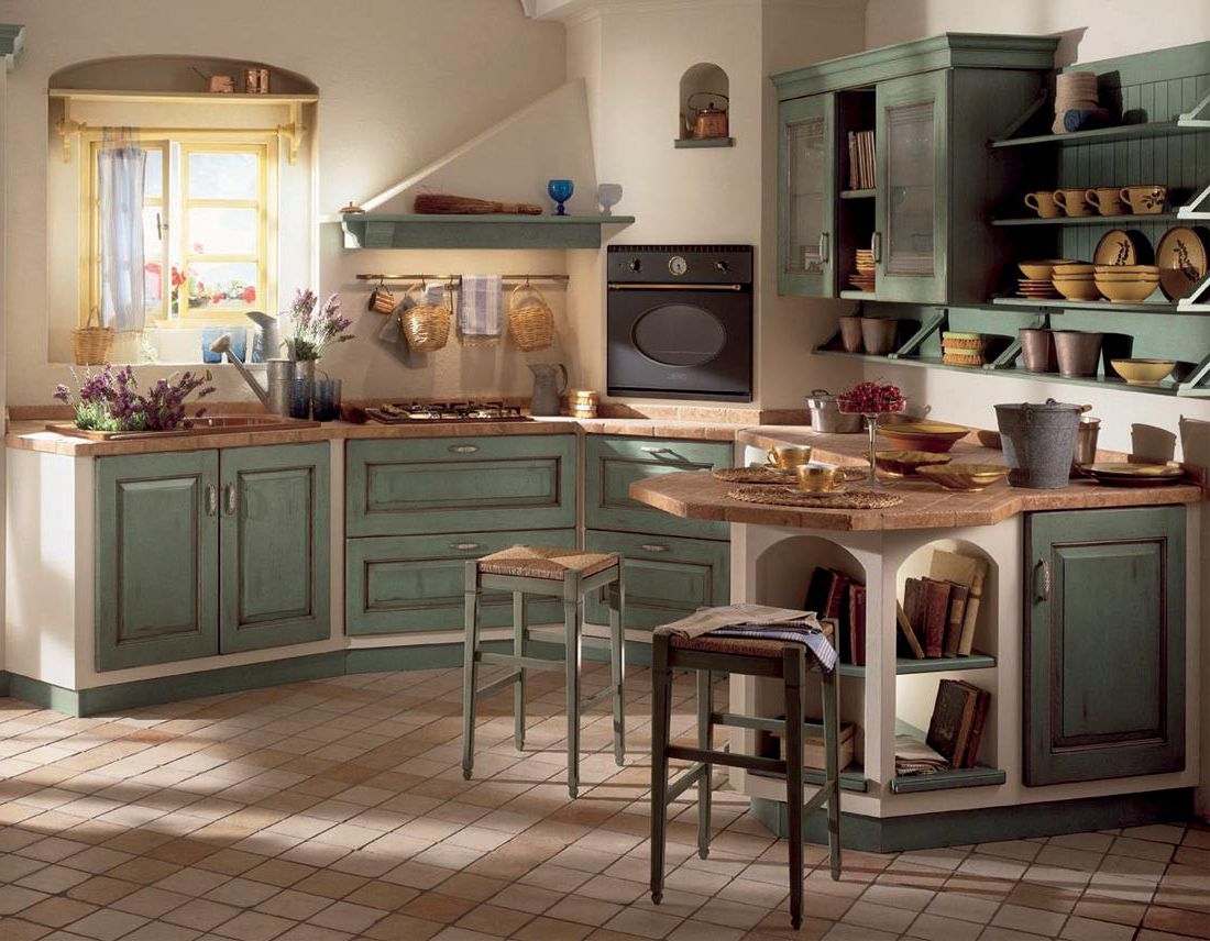 Provence Style Kitchens 100 ideas for interior