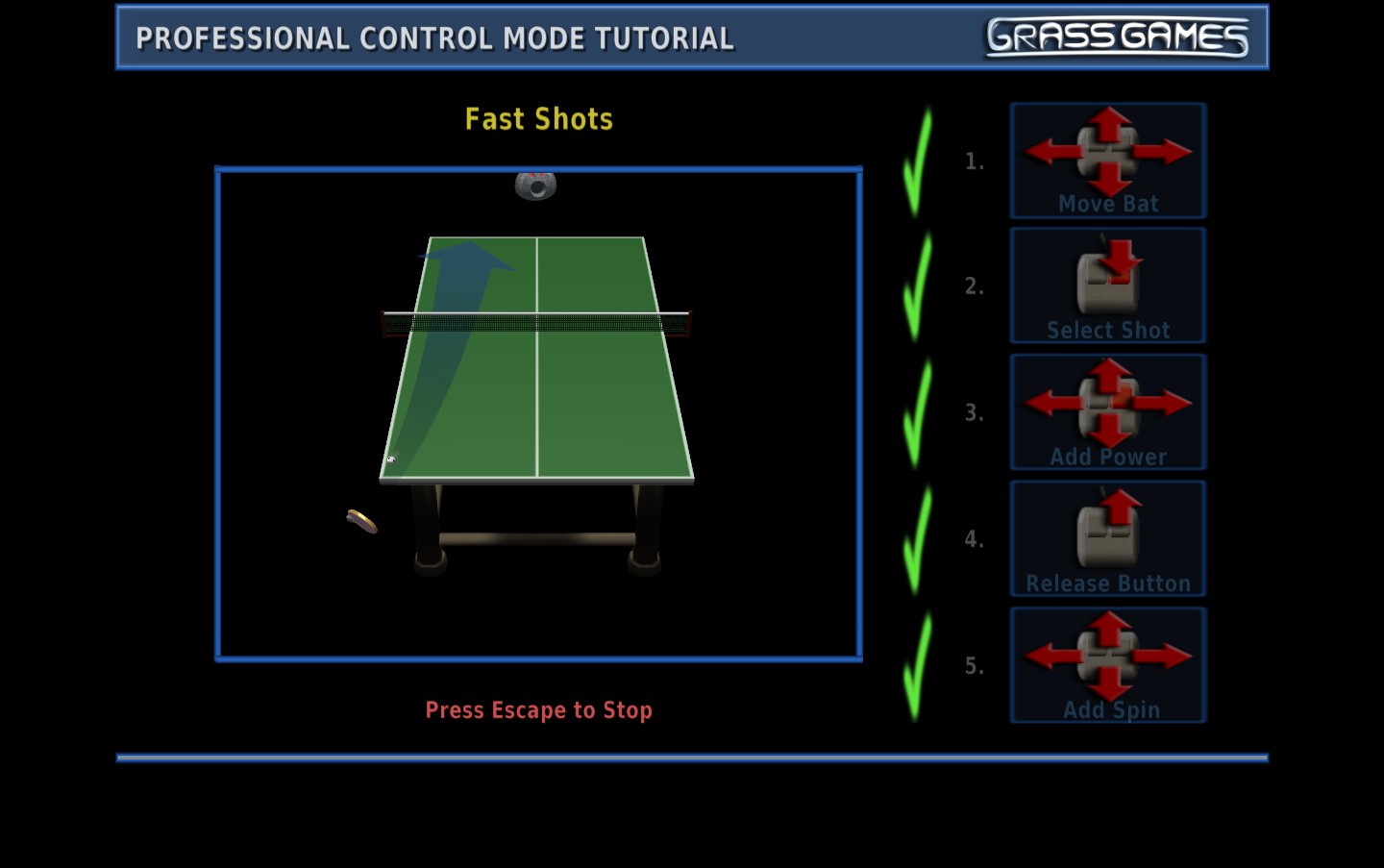 Table Tennis Pro ScreenShots
