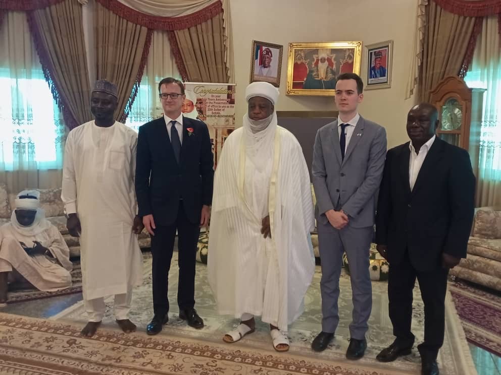 British High Commissioner visits Sokoto State, meets Sultan