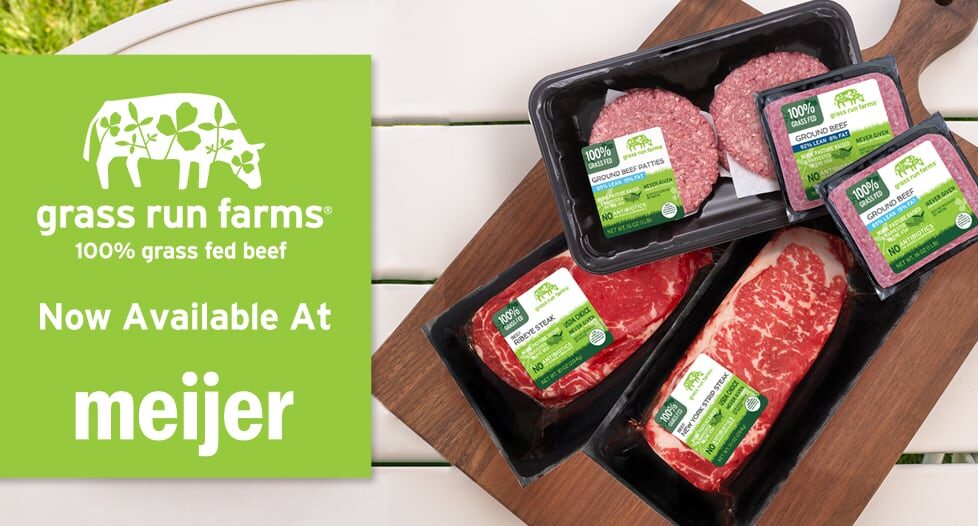 Grass Run Farms Beef Now Available at Meijer Grass Run Farms
