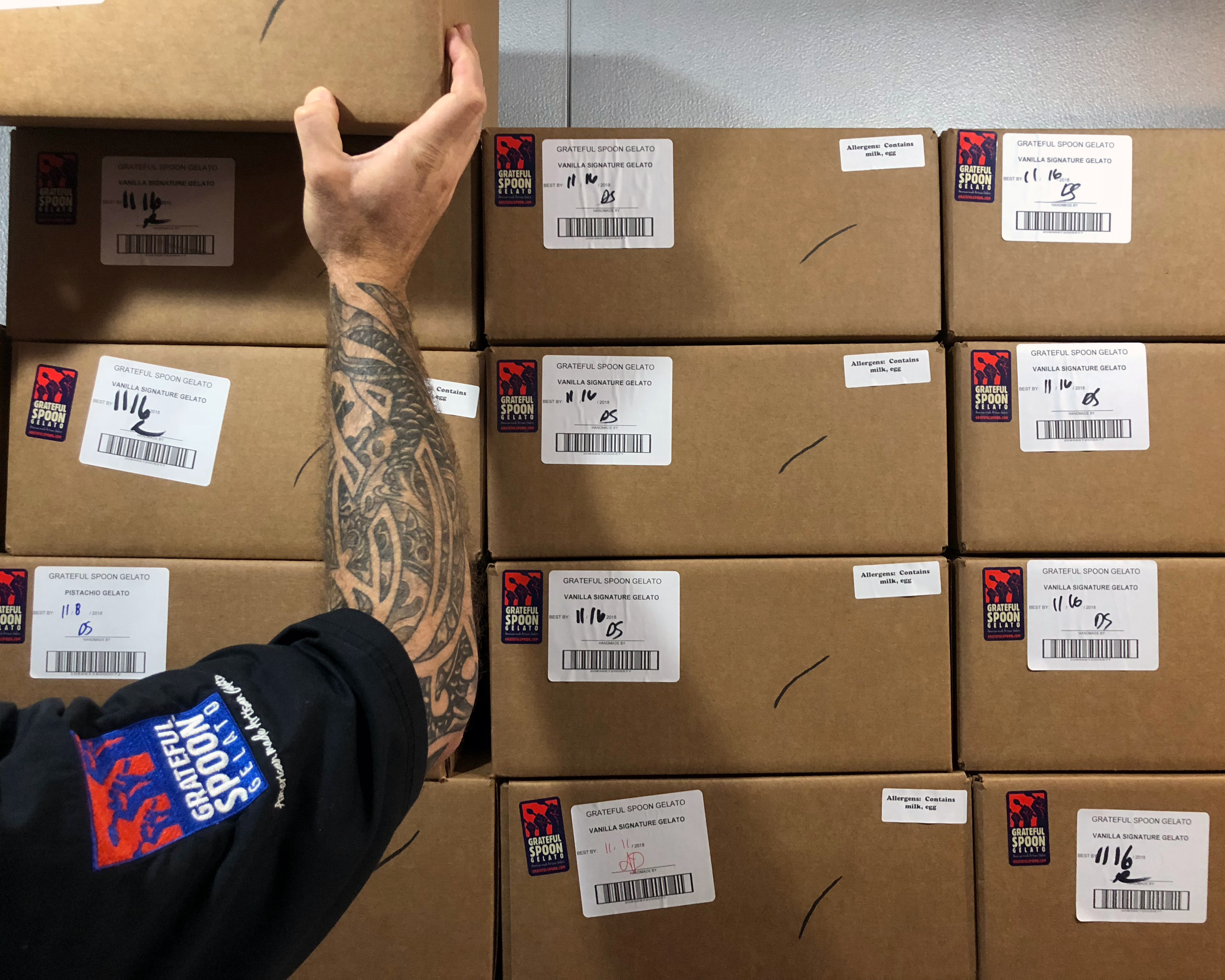 FLAVORS Grateful Spoon Gelato