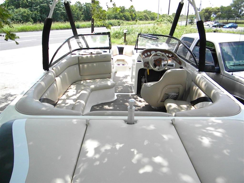 99 Tige Boat Upholstery Austin,TX Grateful Threads Custom Upholstery