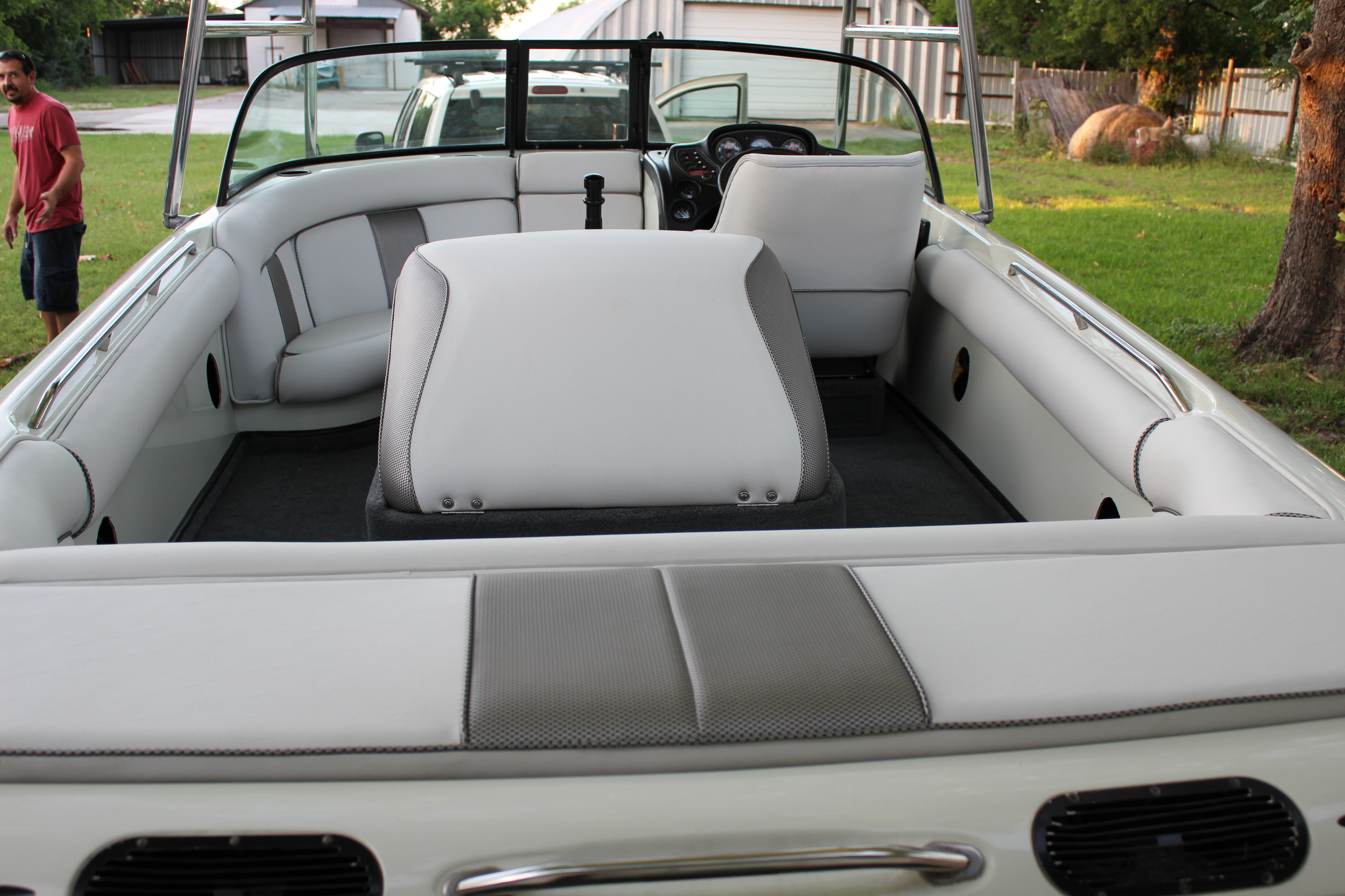 Malibu Ski Boat Boat Upholstery Austin, Tx Grateful Threads