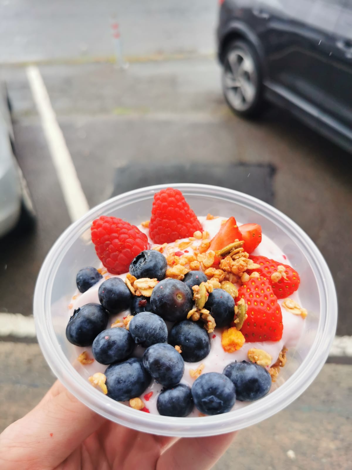 Mixed Berry Granola Protein Pots Grate