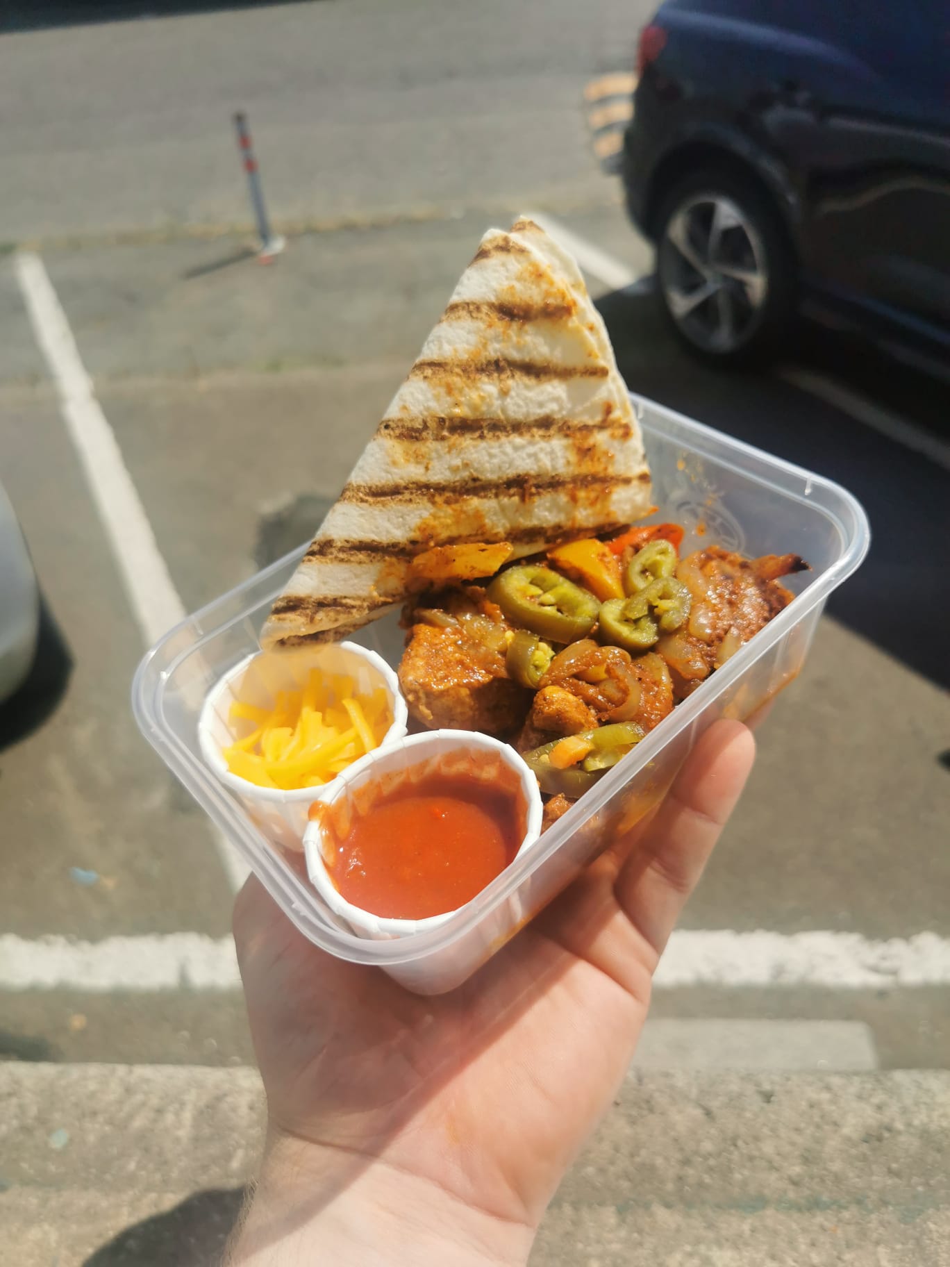 Beef Fajitas Wrap Grate