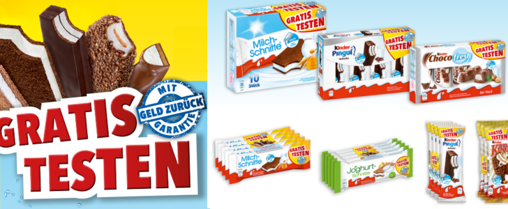 [[ GRATIS ]] Gratis Ferrero Kühlprodukte testen Jetzt Zugreifen