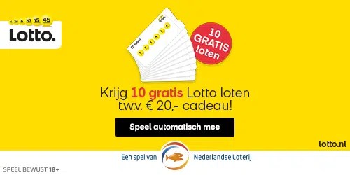 Lotto Loten Ontvangen? Win 10 Gratis Loten T.w.v. € 20.- | Win Nu