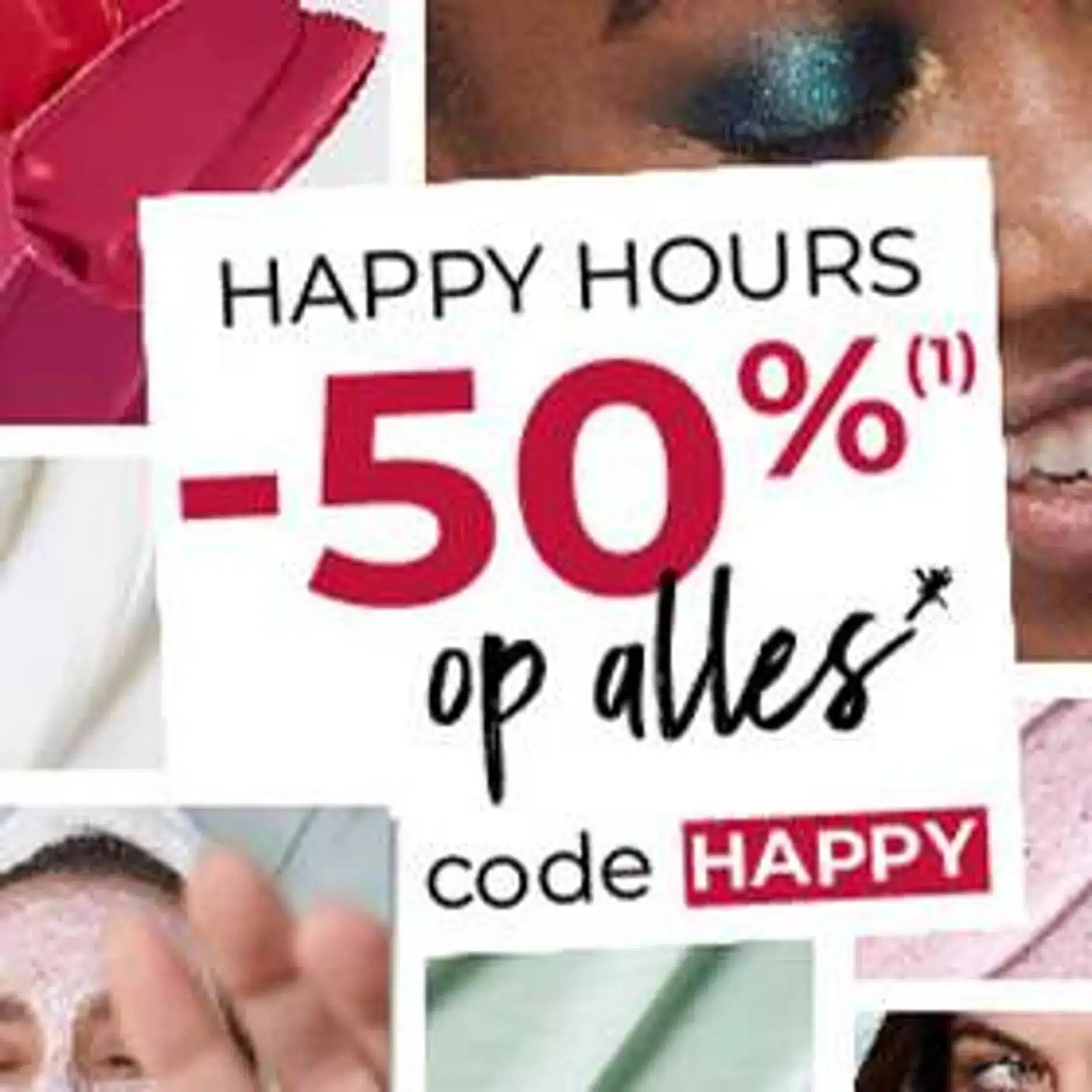 Yves Rocher Happy hours altijd met een gratis cadea