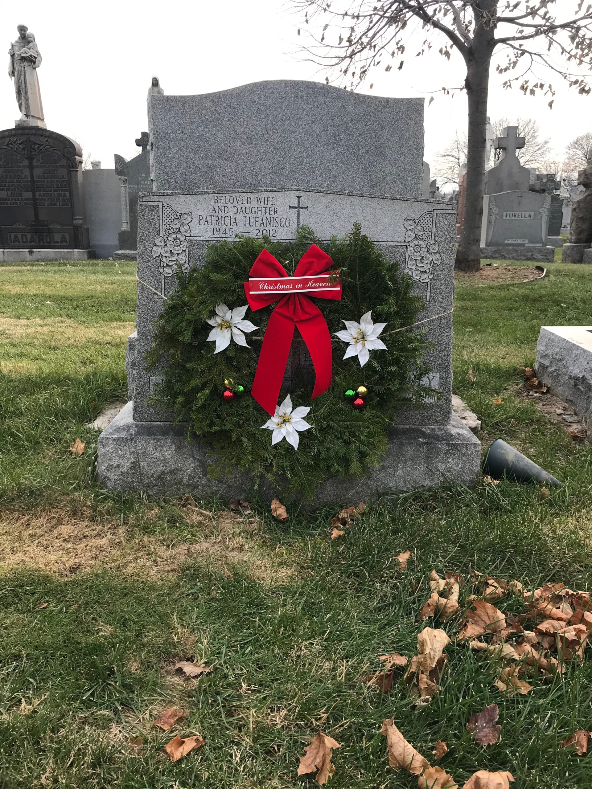Wreath Grave Blankets