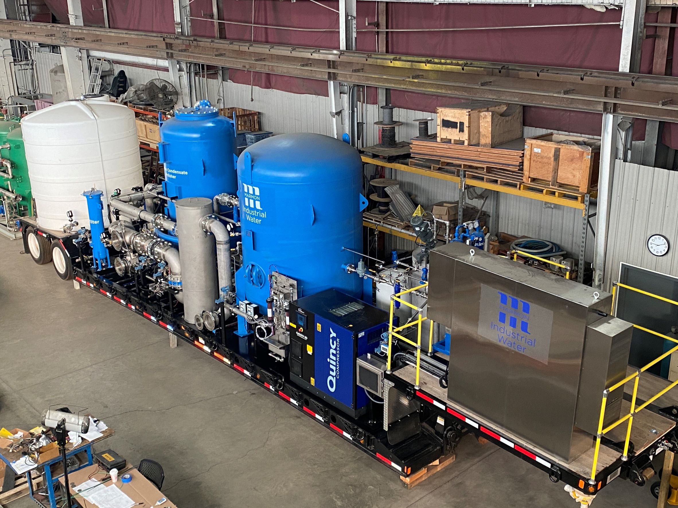 mPowdex® Mobile Condensate Polishing Trailer Graver Water Marmon Industrial Water
