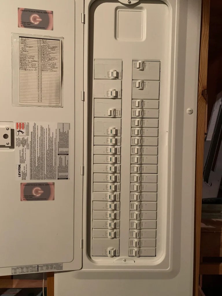 Electrical Panel Upgrade Gravette Electrical Services LLC
