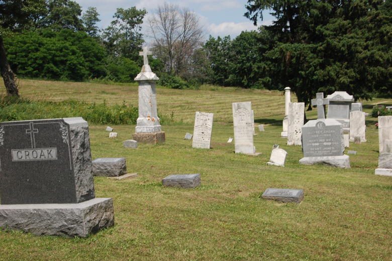 Calvary Cemetery (Croak Settlement) Rock County, Wisconsin