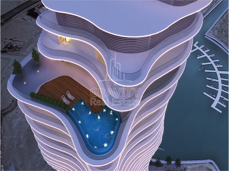 Elie Saab Waterfront Luxurious 1Bedroom Apartment for Sale Gravity