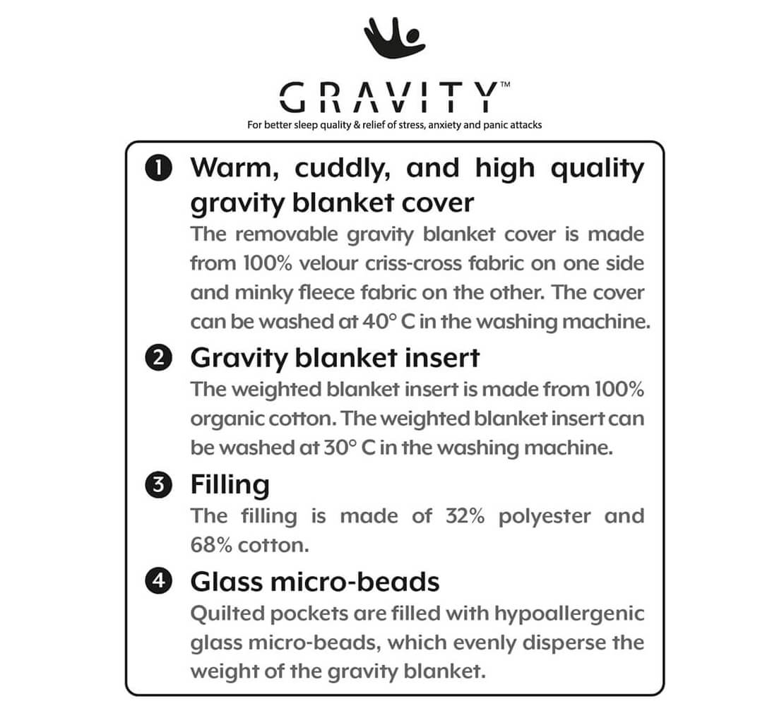 Weighted blankets for anxiety, insomnia Gravity Blankets UK & Europe
