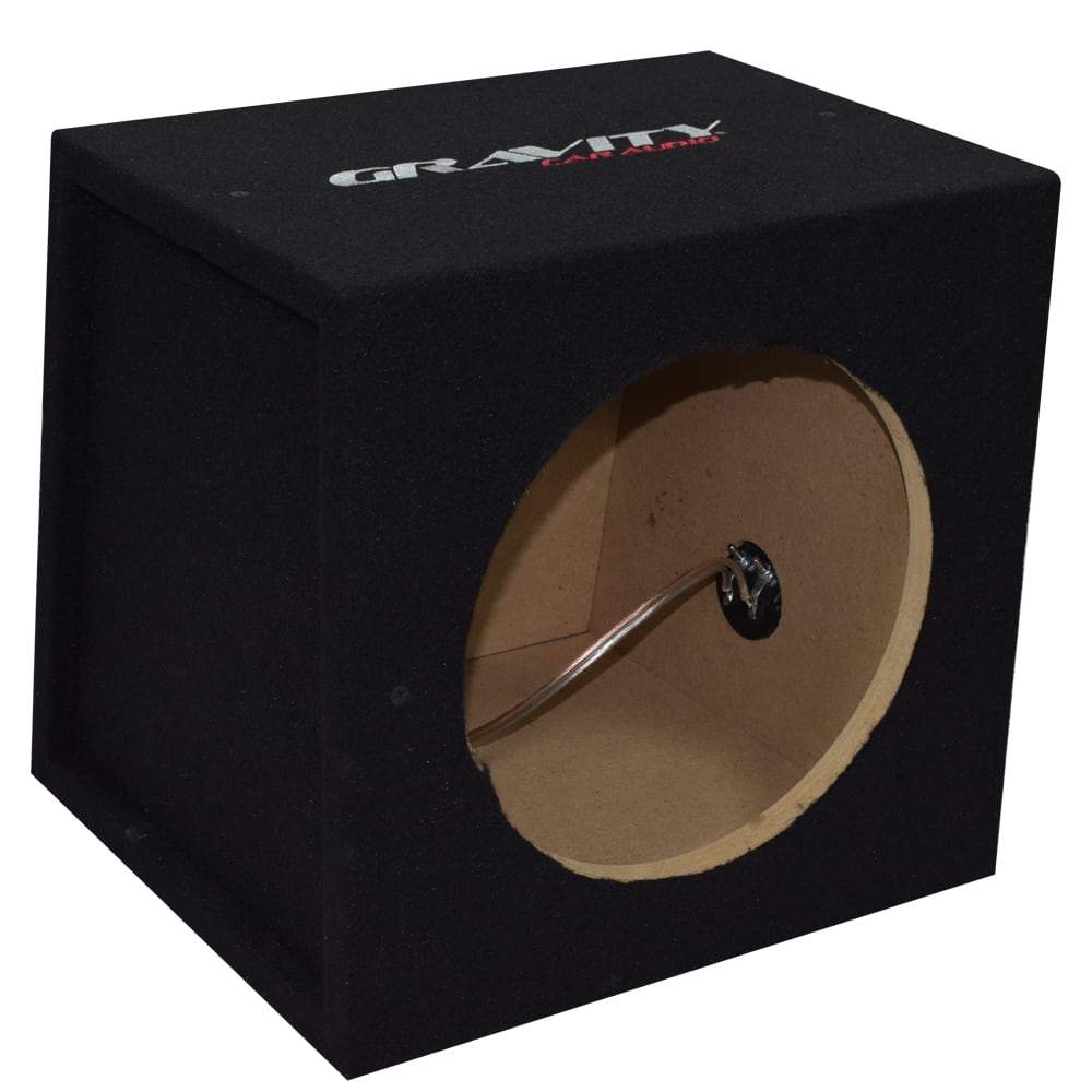 Caja Acústica p/Subwoofer 10" 33.5x(25.5+31.5)X33cm WBX102 Gravity