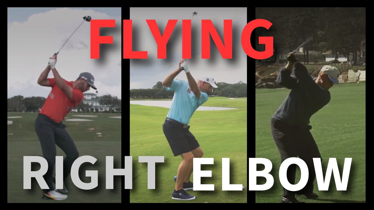 Flying Right Elbow Perfect Arm Routing Gravity Golf