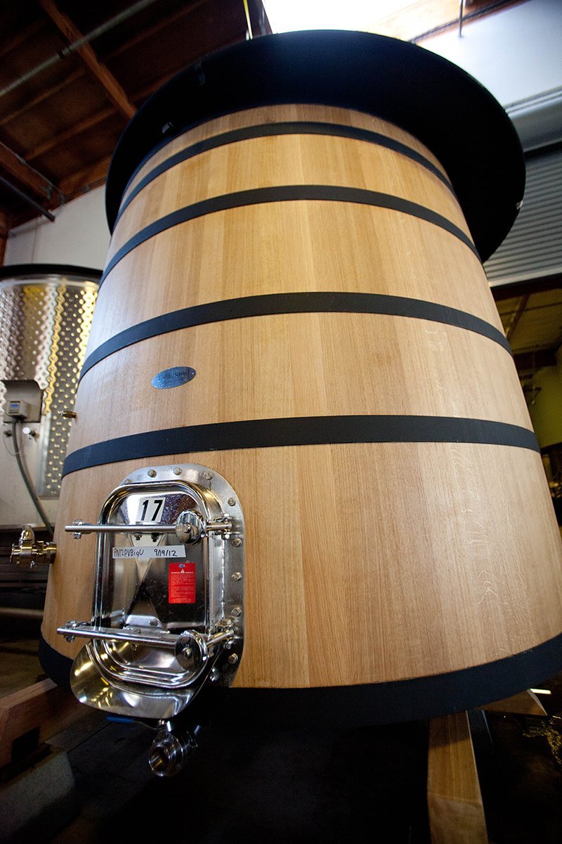 Wine Production Fermentation Vessels Gravity Wine House