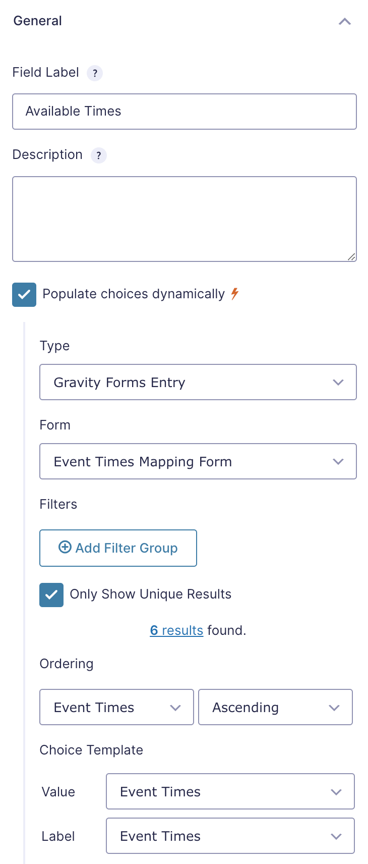 How to Filter Checkboxes by Checkboxes in Gravity Forms