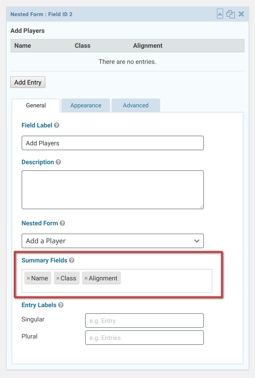 GRAVITY PERKS NESTED FORMS 1.0