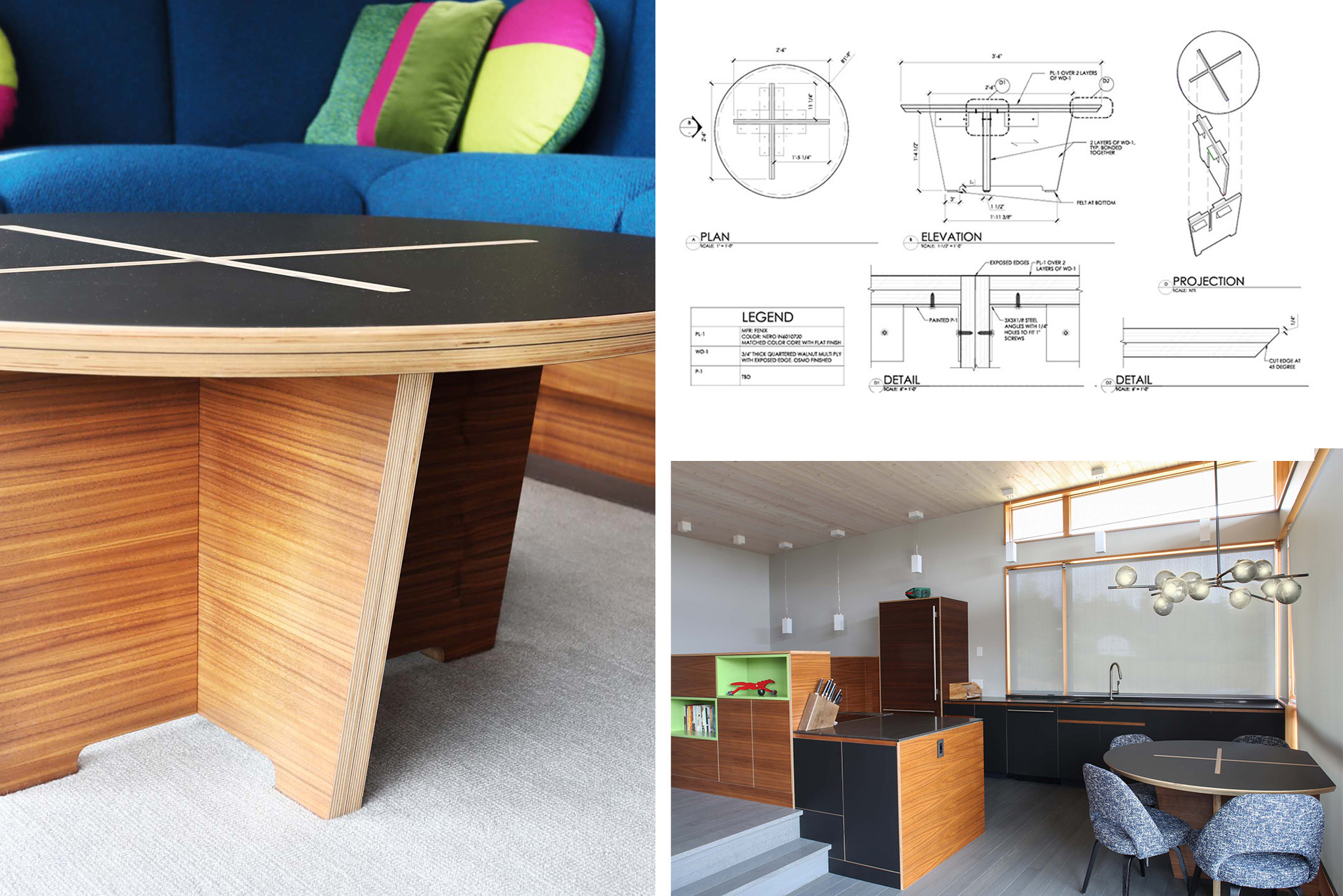 A San Juan Home and Guesthouse Grayscale Design Studio