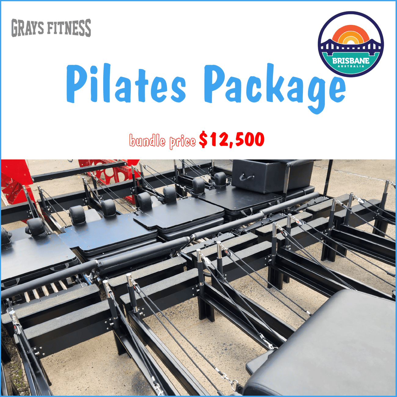 Pilates Reformer Package Brisbane Grays Fitness