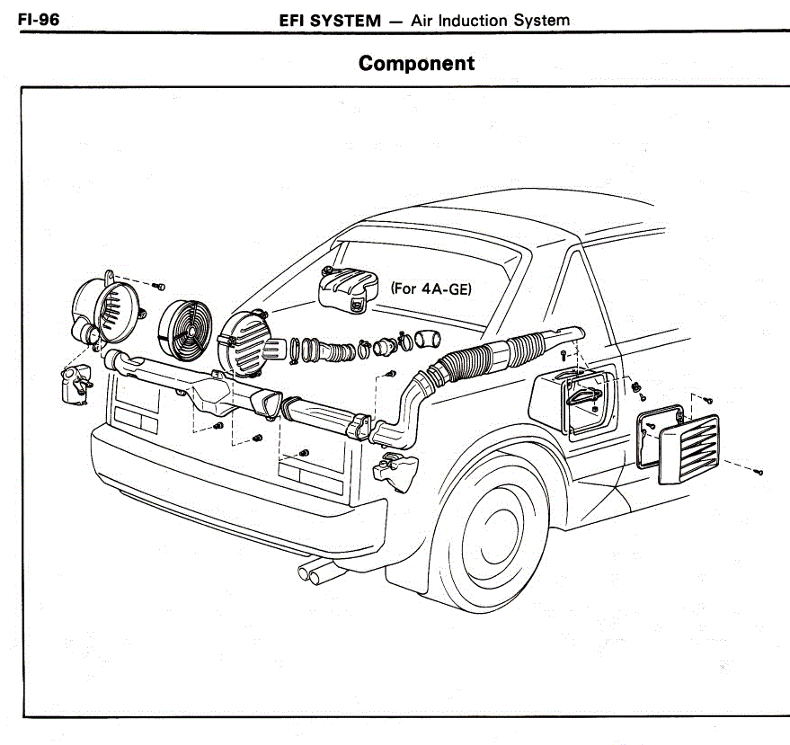 Intake Piping Removal - Toyota MR2 - graysgarage.ca at Gray's Garage
