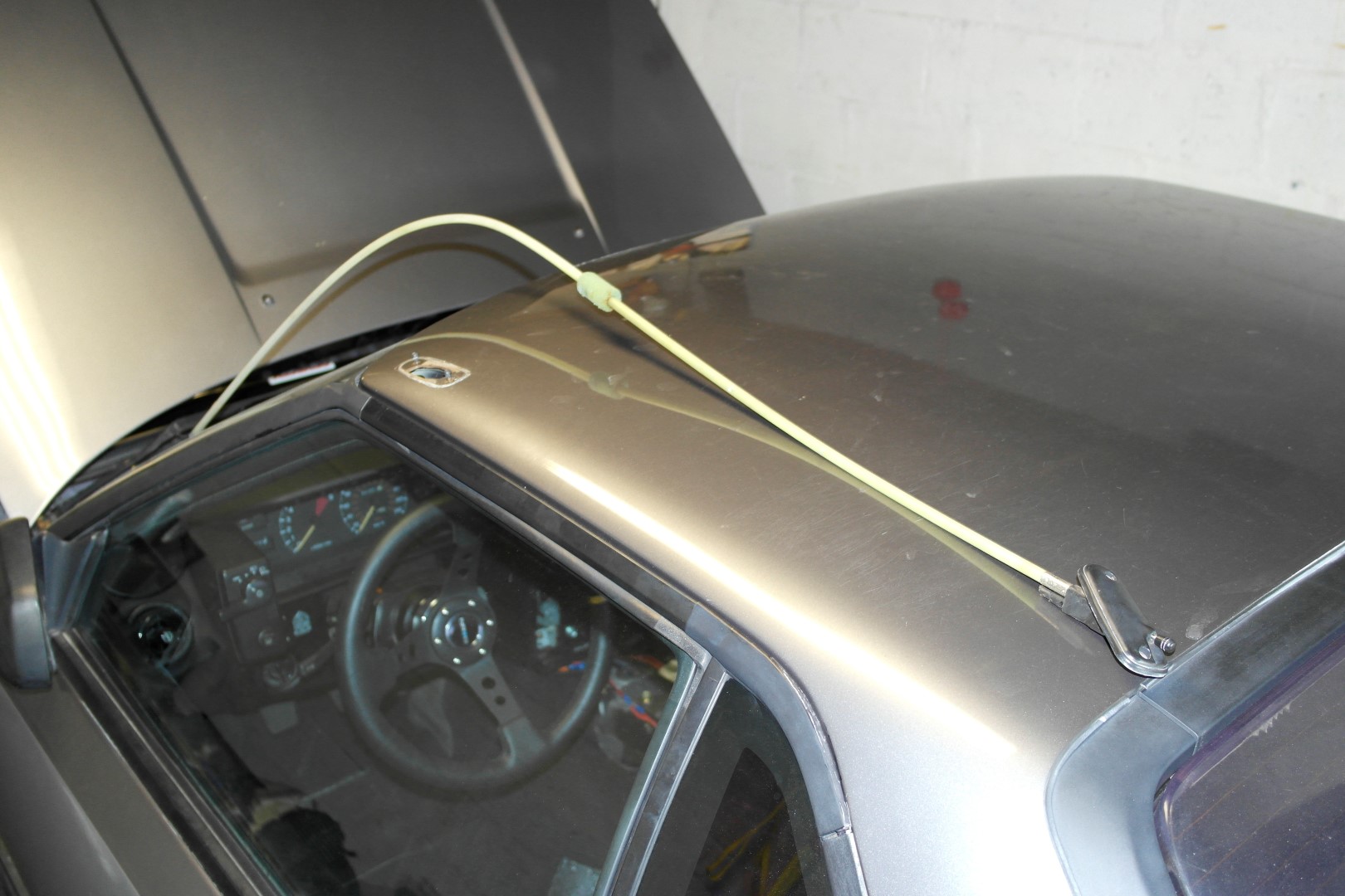Antenna Removal Toyota MR2 graysgarage.ca at Gray's Garage