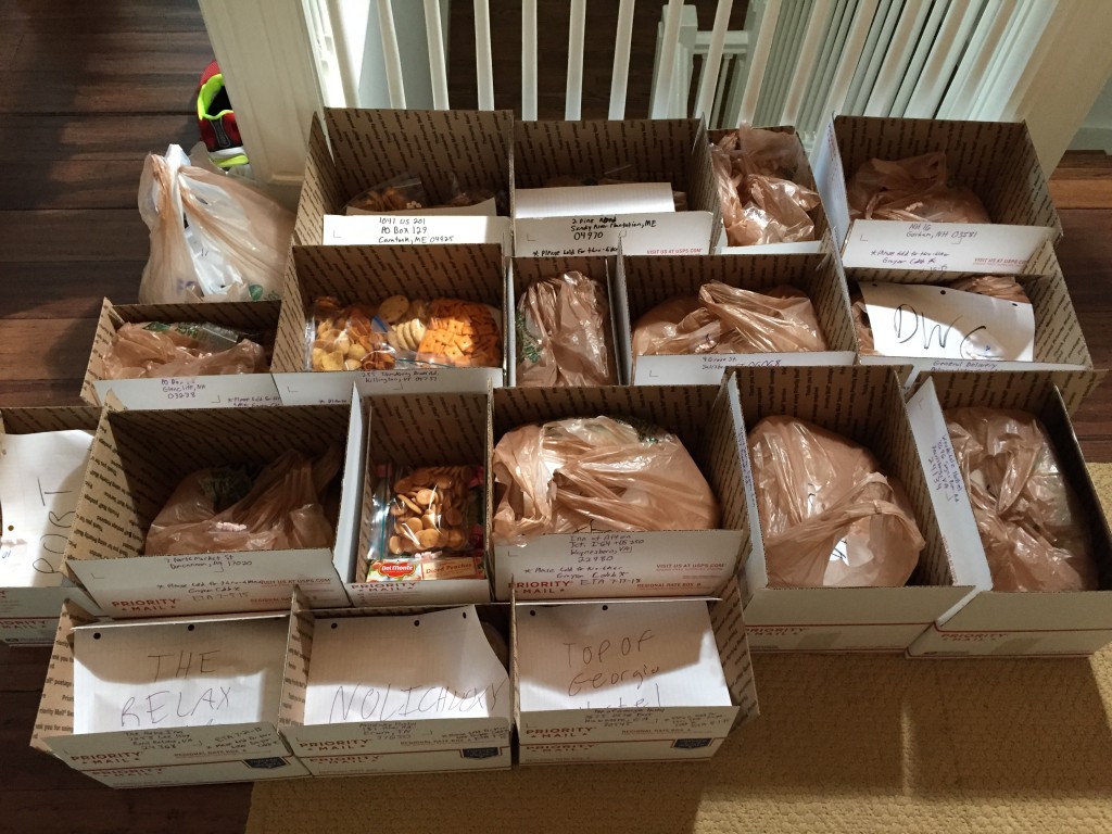 Appalachian Trail resupply unsupported record attempt Because it's there