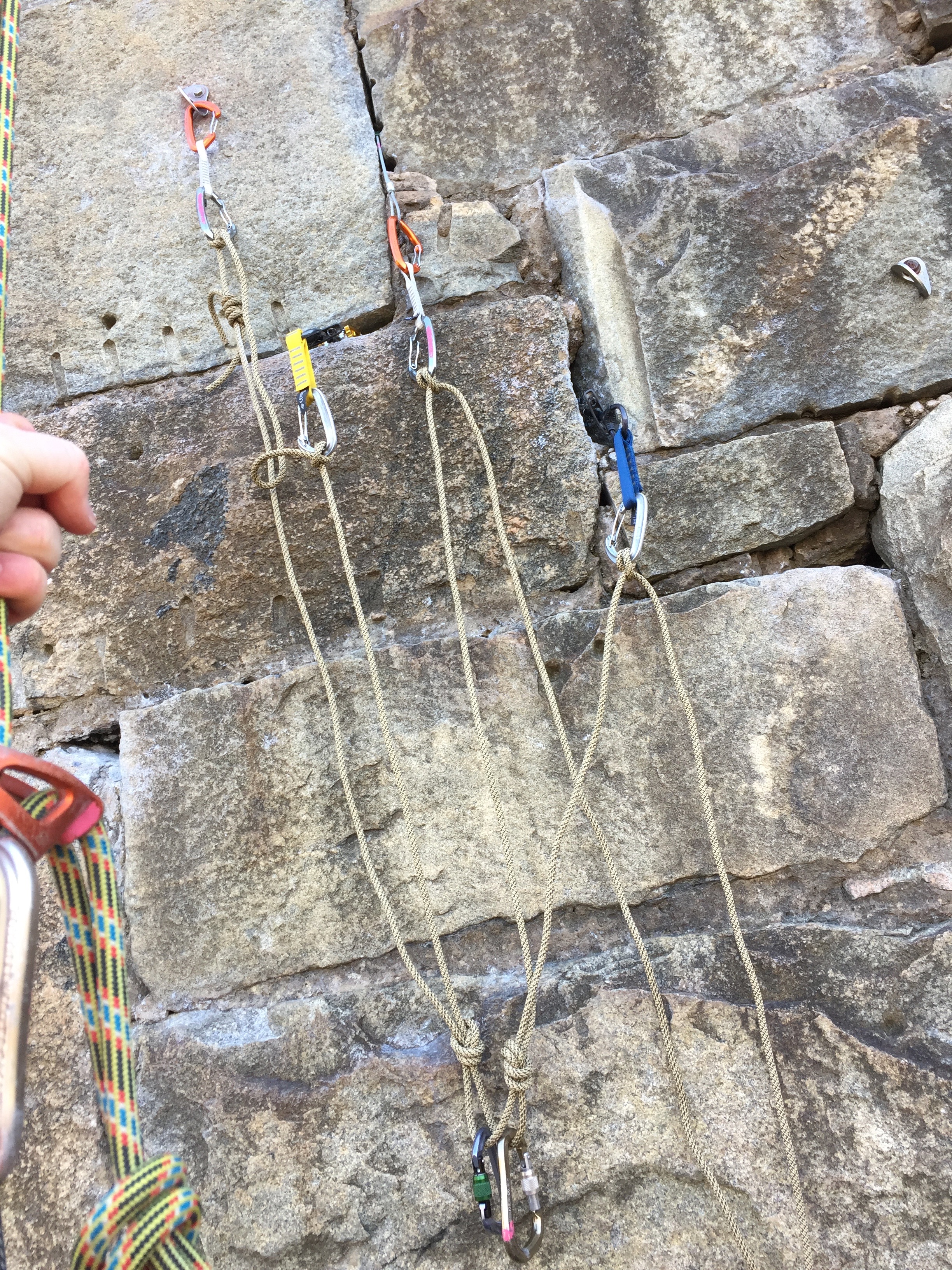 Pulling anchors Because it's there