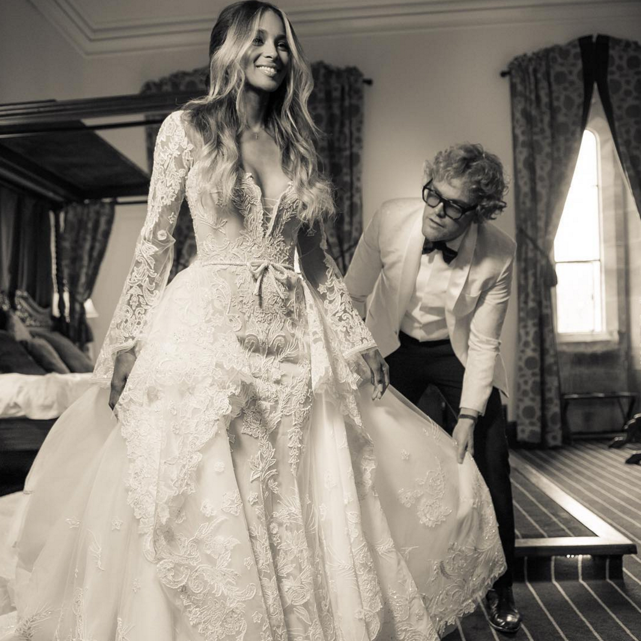Here’s what you didn’t know about Ciara’s wedding dress Grazia
