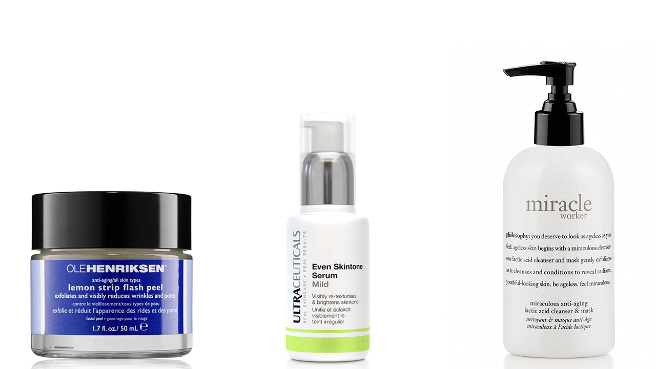 Lactic, glycolic, salicylic, oh my! Which hydroxi acid is right for you