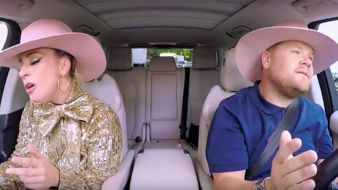 Lady Gaga gives a revealing, pitchperfect performance on Carpool