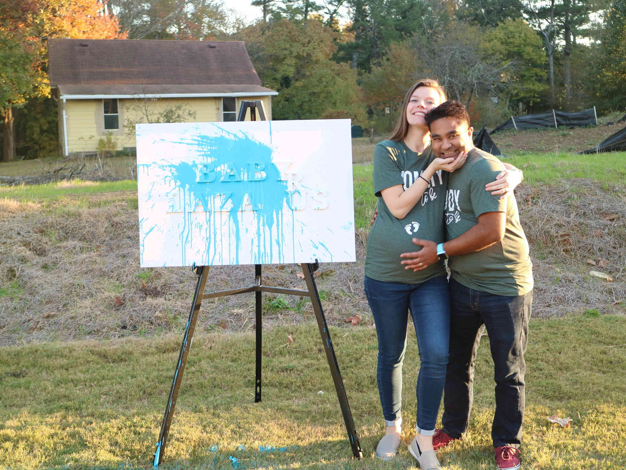 Gender Reveal Canvas 2021 Gender Reveal Idea by Grazing Lazarus