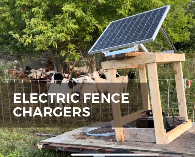 Electric fence chargers How it works, solar option, setup + grounding Grazing with Leslie
