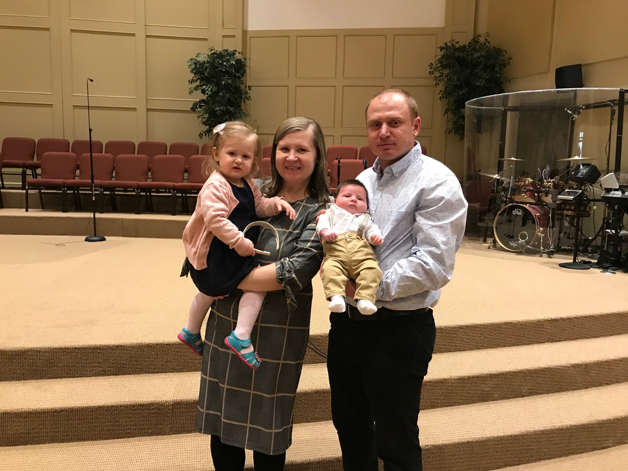 Binecuvântare în familia Iacob & Natalia Chetroi, cu fiul Nathan David