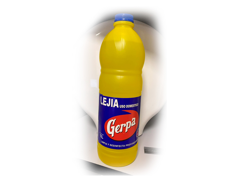 Lejía doméstica 50 GR 1 litro caja 15 uds SERVIMOS EN 24/48 HORAS
