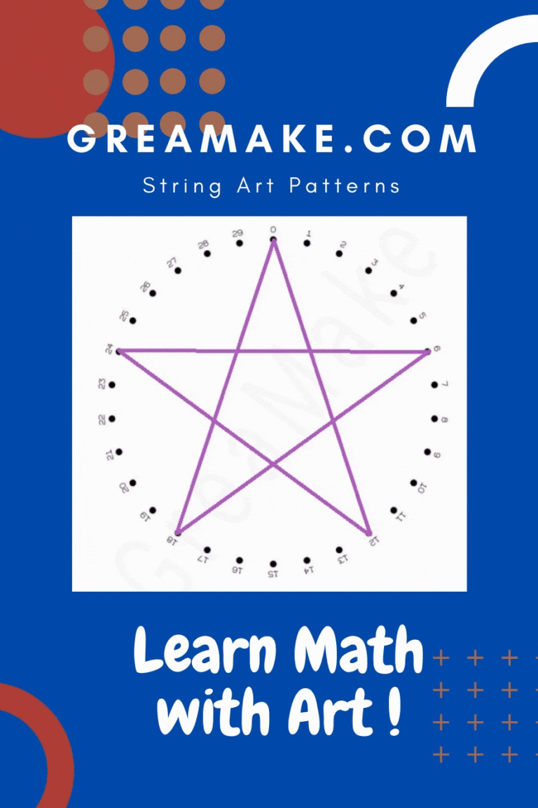 How to do string art without nails GreaMake