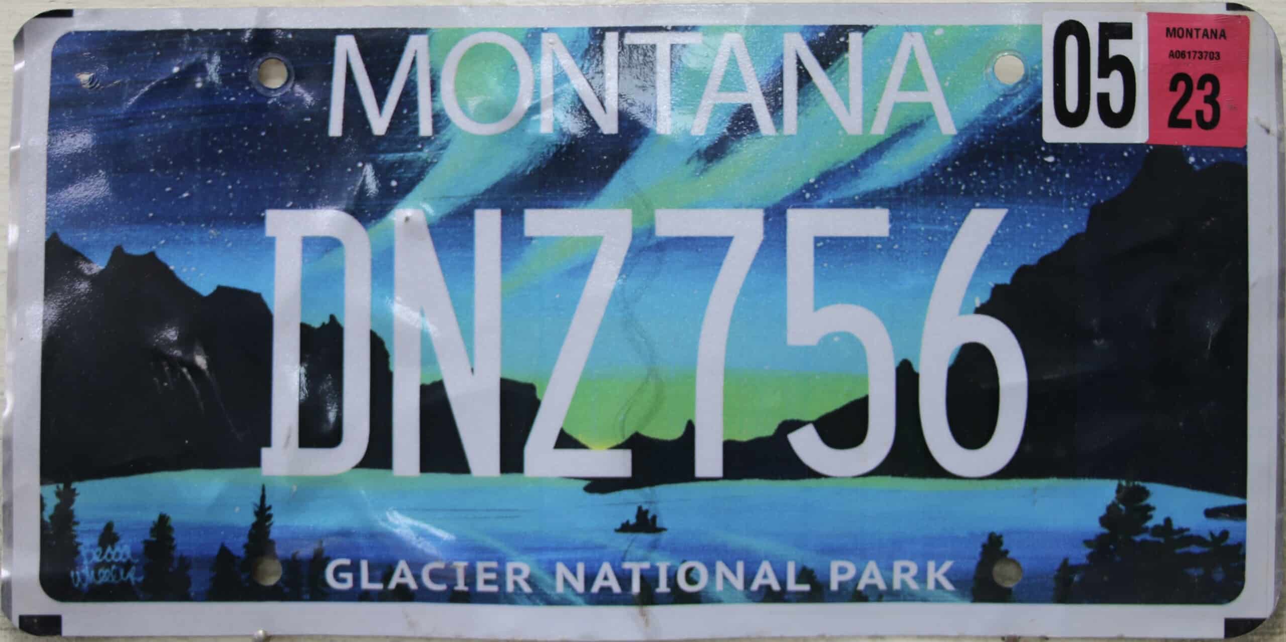 DNZ756 Montana 2023 Great American Plates