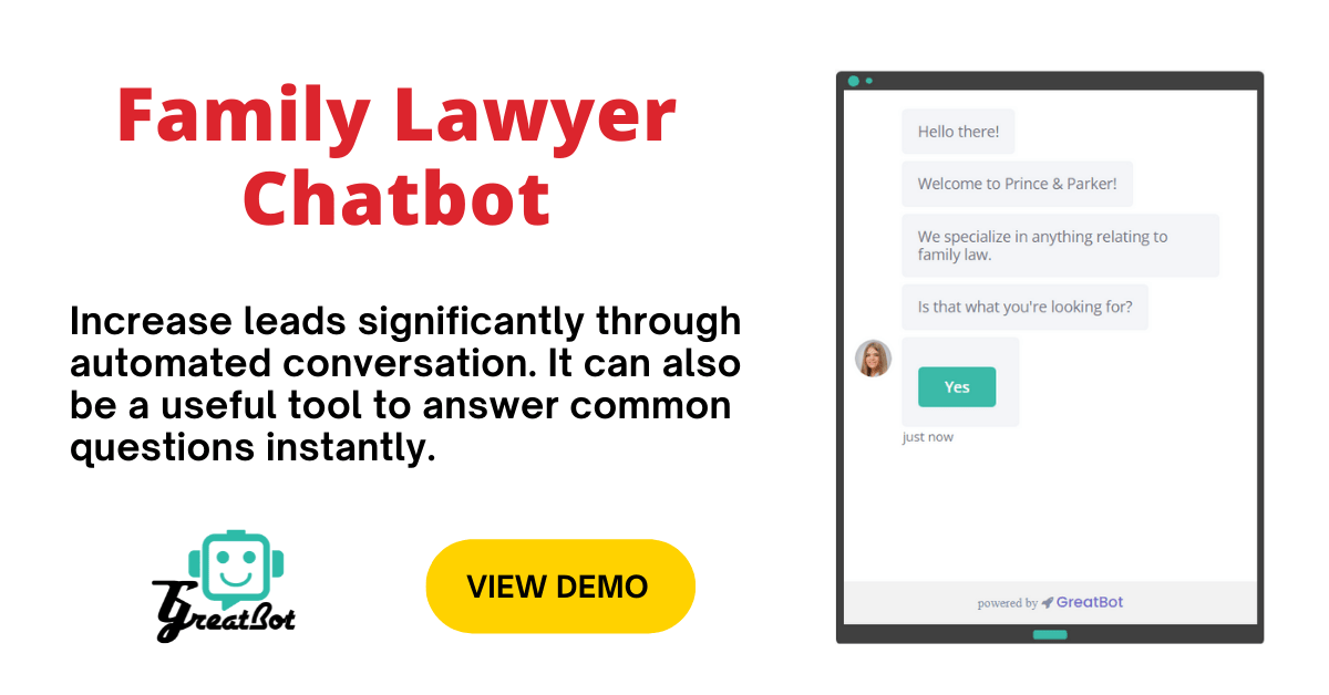 Family Lawyer Chatbot GreatBot