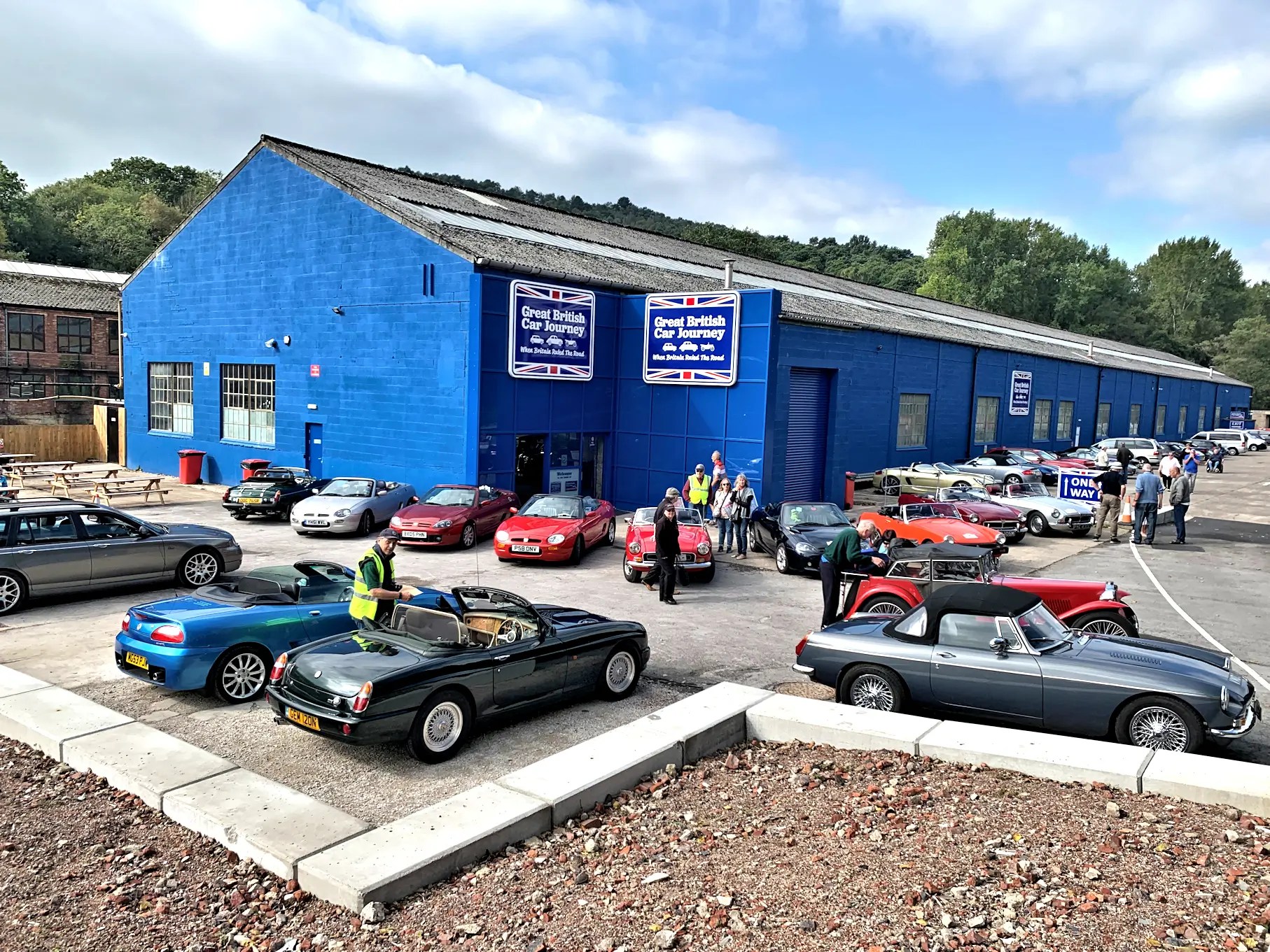 MG summer Festival MG Car Club Yorkshire Center