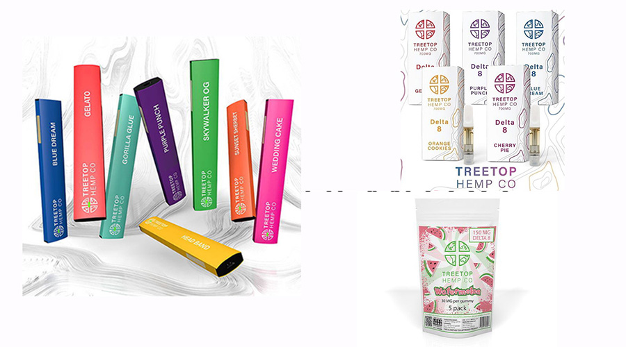 Treetop Hemp Company Delta8THC Products Review